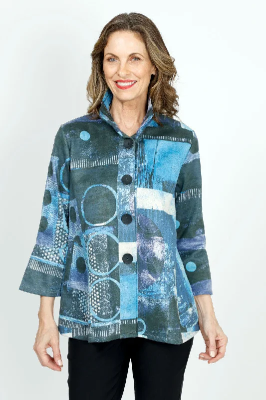 Frederique Circles & Blocks Jacket