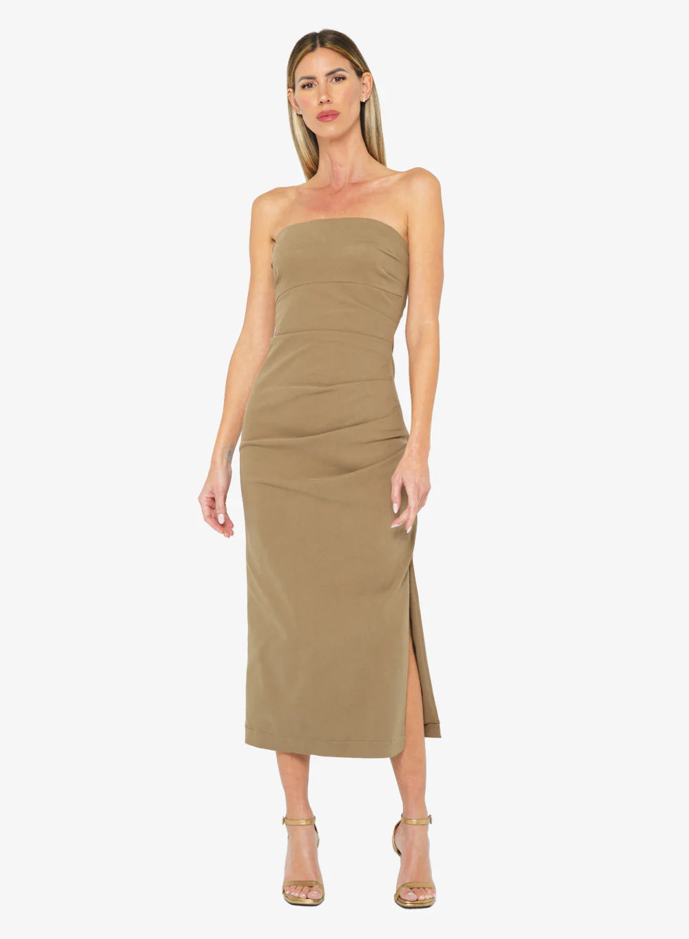 Charlie Dress - Taupe