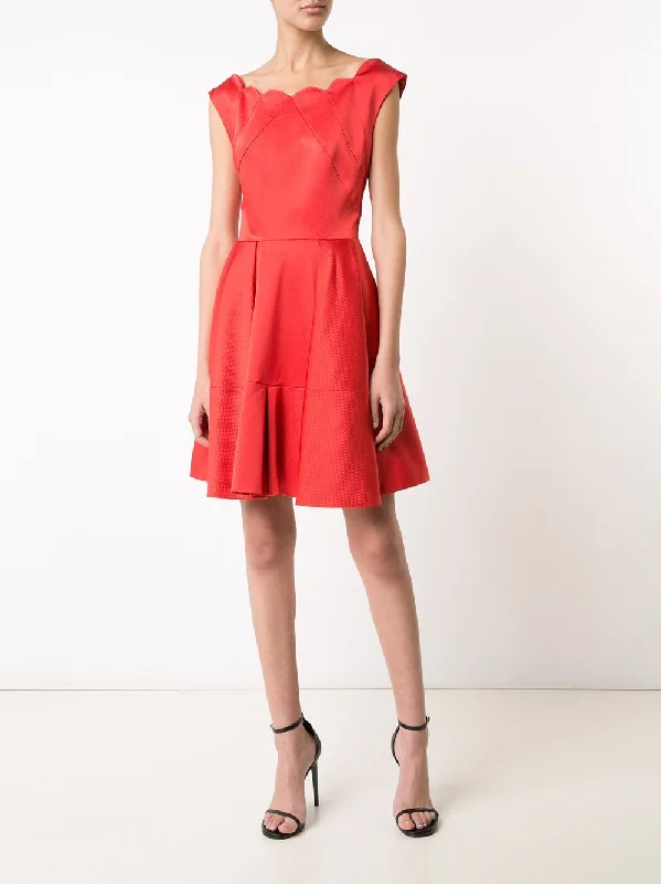 Cordelia Dress - Coral