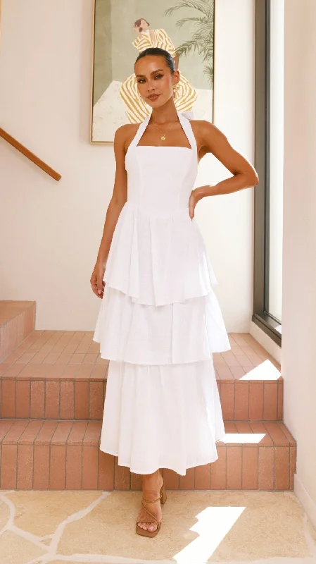 Danais Maxi Dress - White