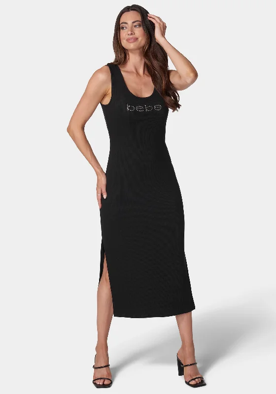 Maxi Logo Dress