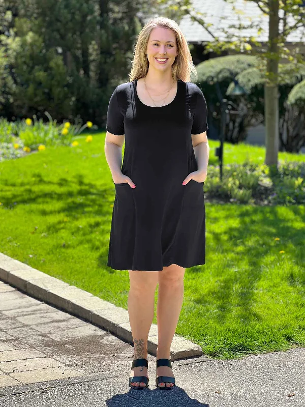 Zola t-shirt dress with pockets - FINAL SALE