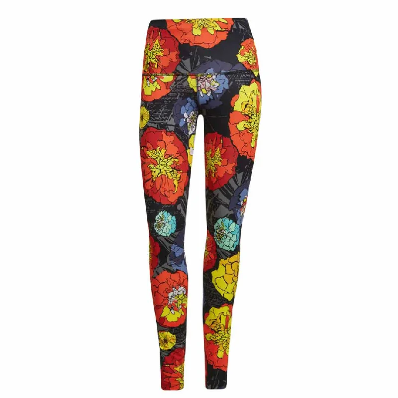 adidas - Women's Floral Running Tights (HC1658)