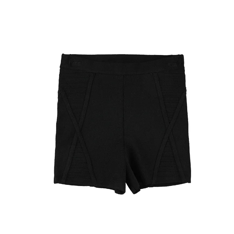 GUESS Womens Kamryn Casual Walking Shorts, Black, X-Small