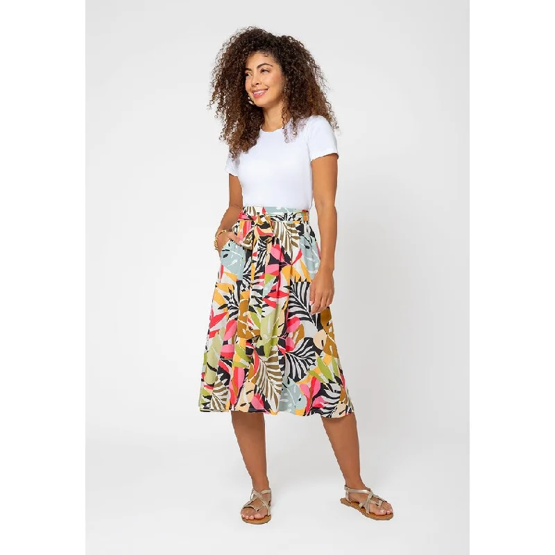 Leota Women's Mindy Skirt In Paradise Pop Multi