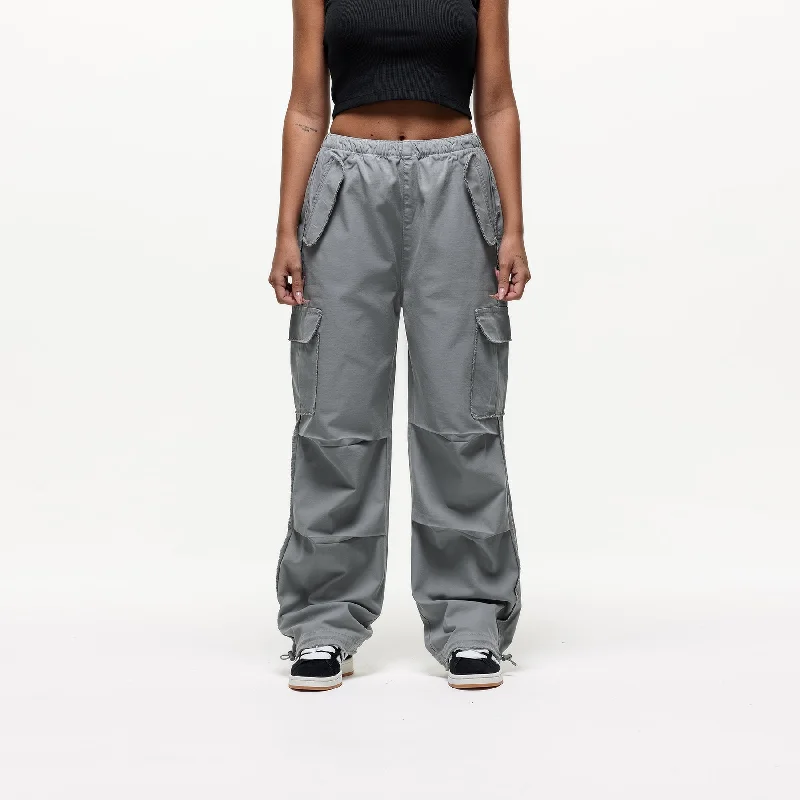 Distressed Sage Cargo Pants (Final Sale)