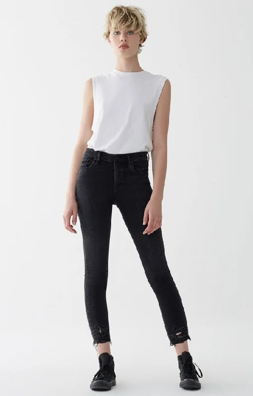 Sophie Mid Rise Skinny Crop - Temple