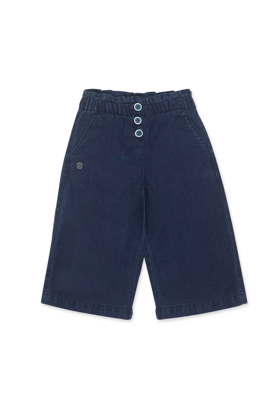 Tuc Tuc Girl Denim Culotte, Blue